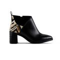 One Side Bootie Zig Zag