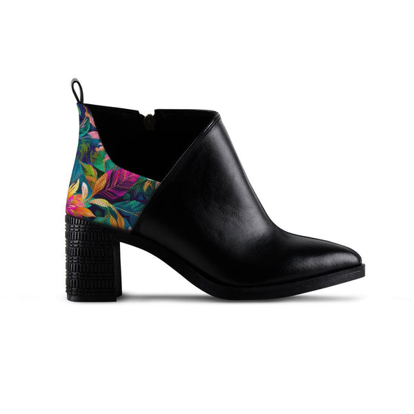 One Side Bootie floral - CANVAEGYPT