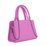 Orchid Chic Chain Accent Handbag - 2