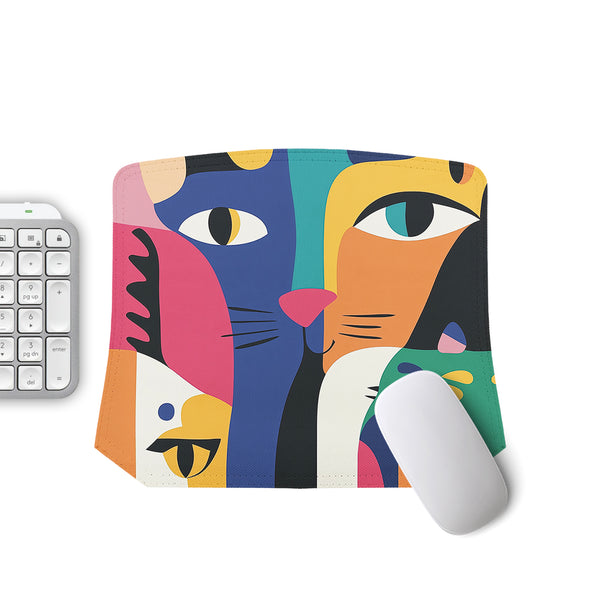 Pixel Pad Cubist Cat Chaos - 1
