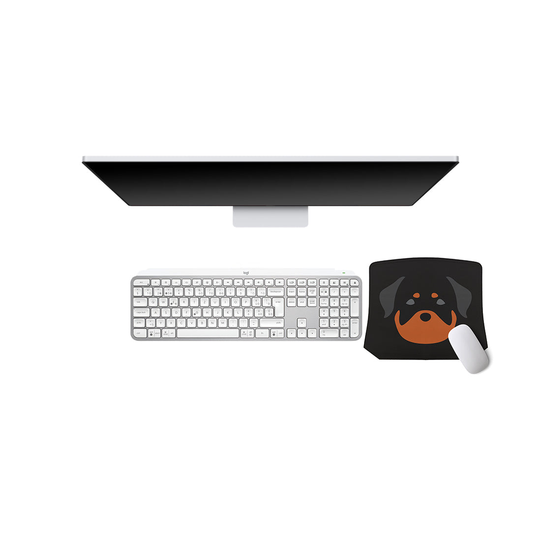 Pixel Pad Minimalist Rottie - 2