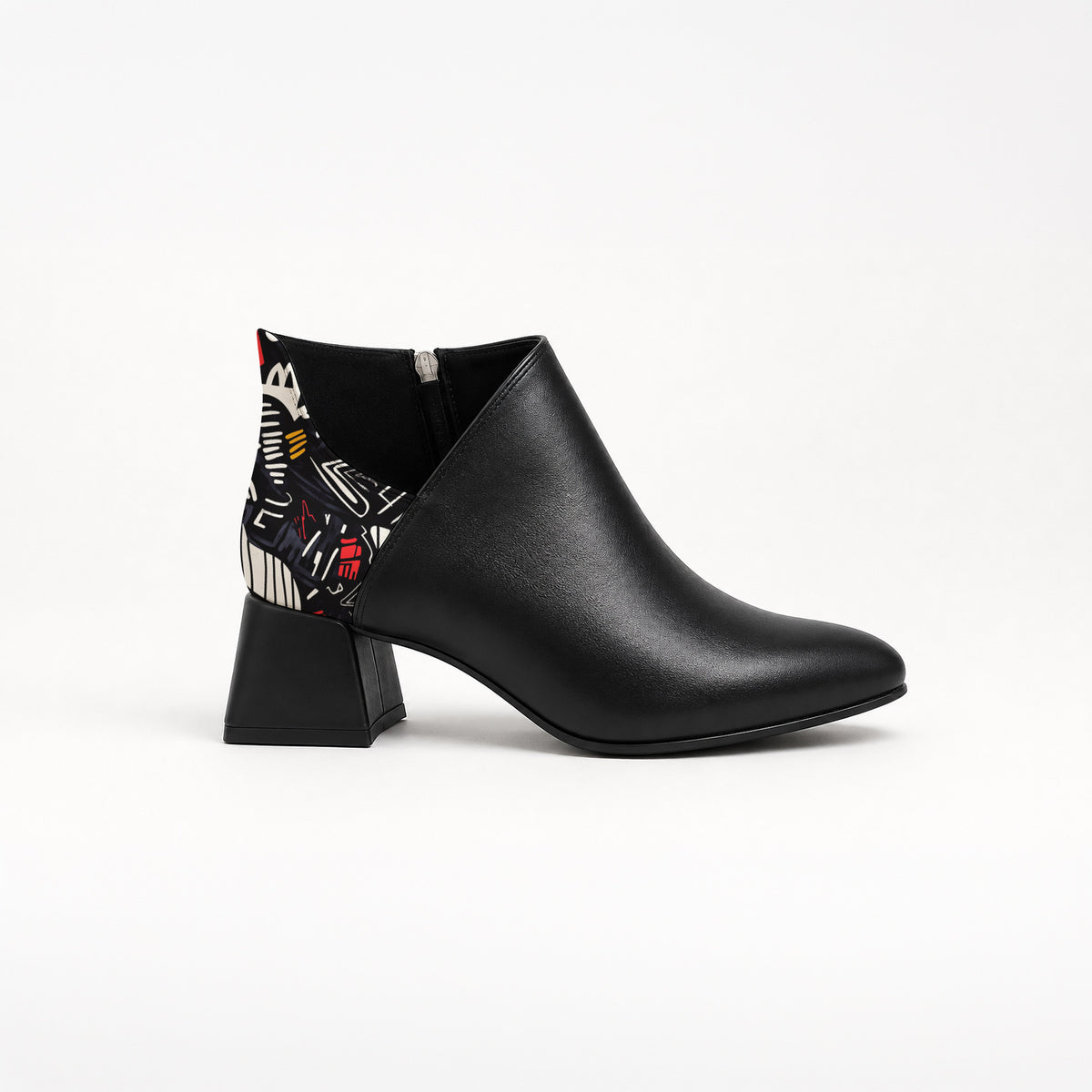 Plot Twist Ankle Boots - Graffiti | ECADRA