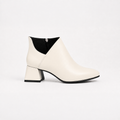 Plot Twist Ankle Boots - Ivory
