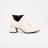 Plot Twist Ankle Boots - Ivory