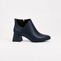 Plot Twist Ankle Boots - Navy Blue