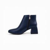 Plot Twist Ankle Boots - Navy Blue - 2 | ECADRA