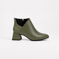 Plot Twist Ankle Boots - Olive