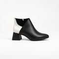 Plot Twist Ankle Boots - Tuxedo