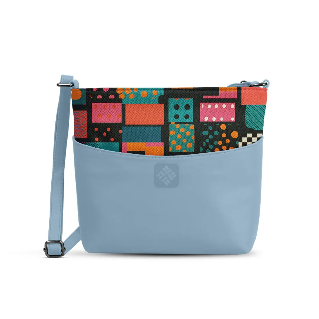 Chic Essentials Crossbody Pop Art Patchwork - 1