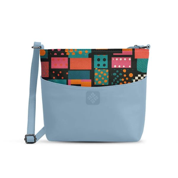 Chic Essentials Crossbody Pop Art Patchwork - 1