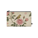 Pouch – Vintage Bird Floral Rose Print