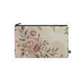 Pouch – Blush Watercolor Rose and Pearls