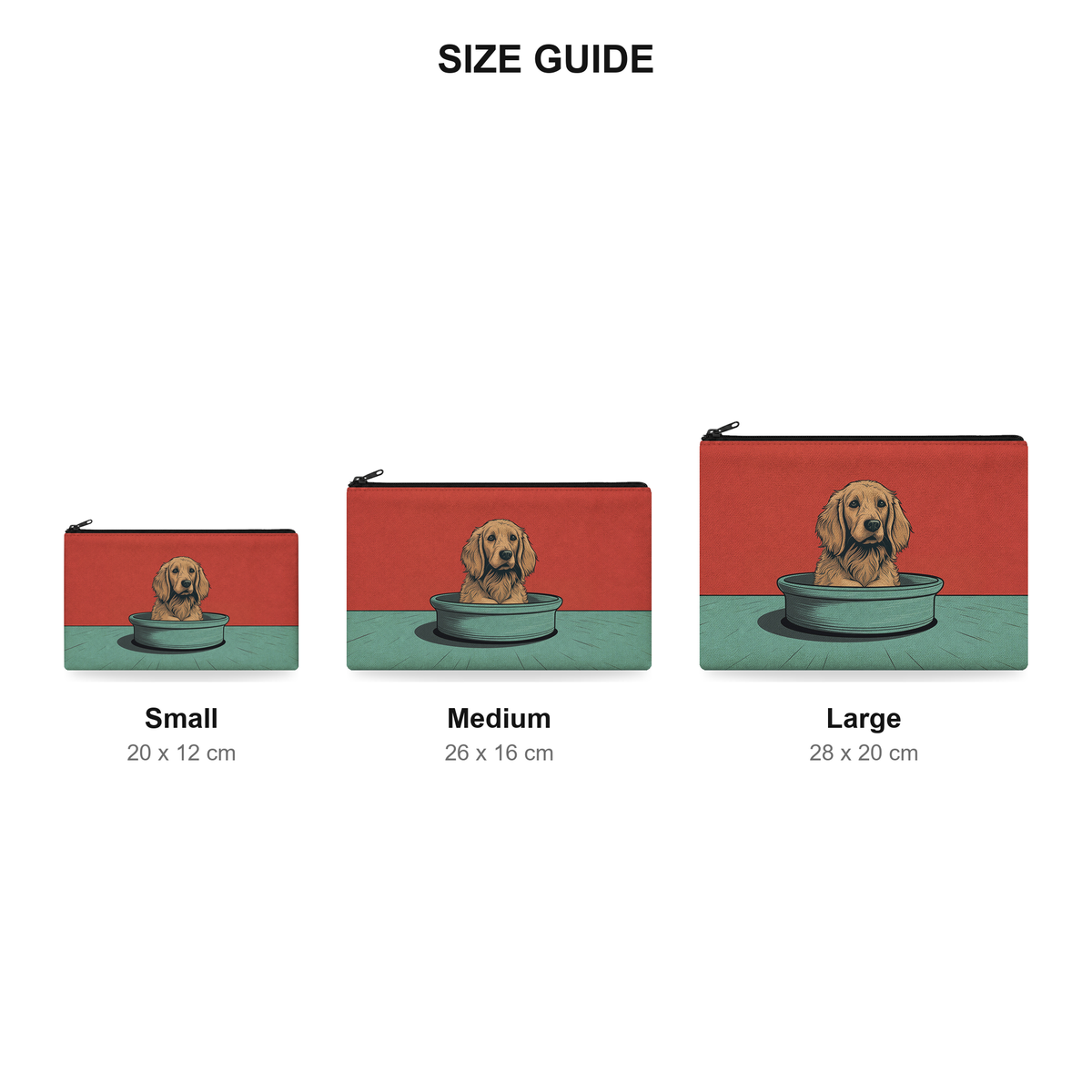 Pouch – Snug - Size Guide