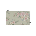 Pouch – Soft Floral Pink Bow and Pearls