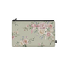 Pouch – Soft Floral Pink Bow and Pearls