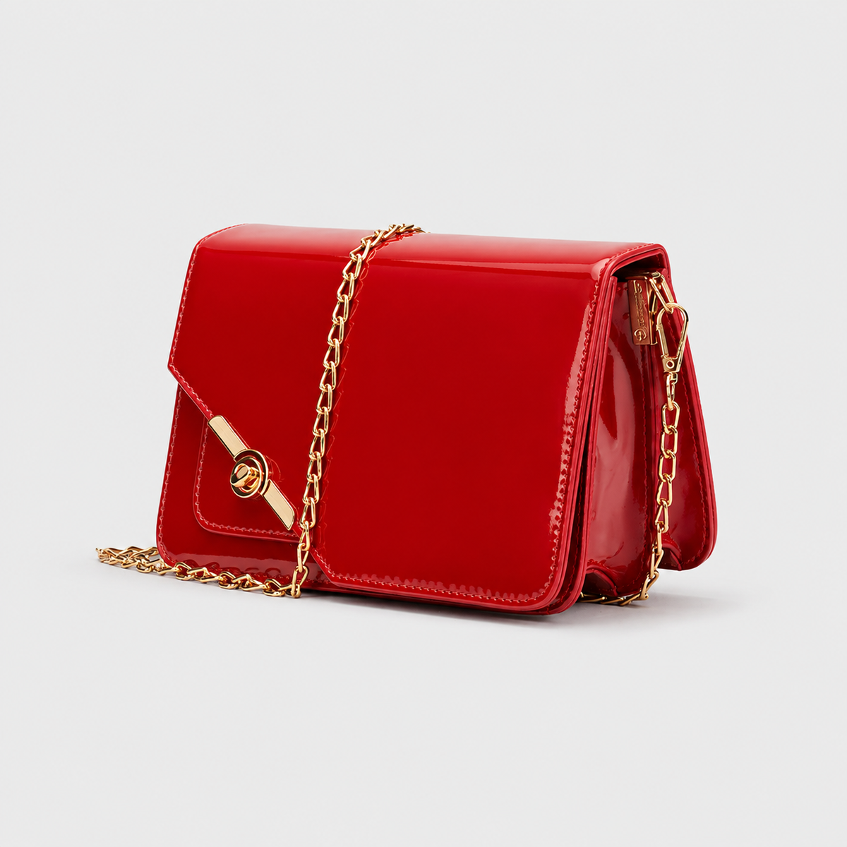Red Chain Crossbody Bag – Twist & Go - 2 Chain Crossbody Bag – Twist & Go | ECADRA