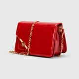 Red Chain Crossbody Bag – Twist & Go - 2 Chain Crossbody Bag – Twist & Go | ECADRA