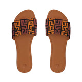 Cozy Bliss Slipper Retro Maze