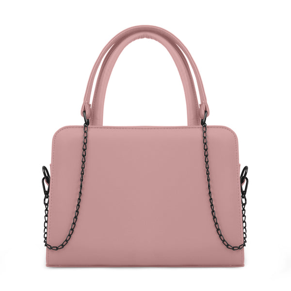 Rose Chain Accent Handbag