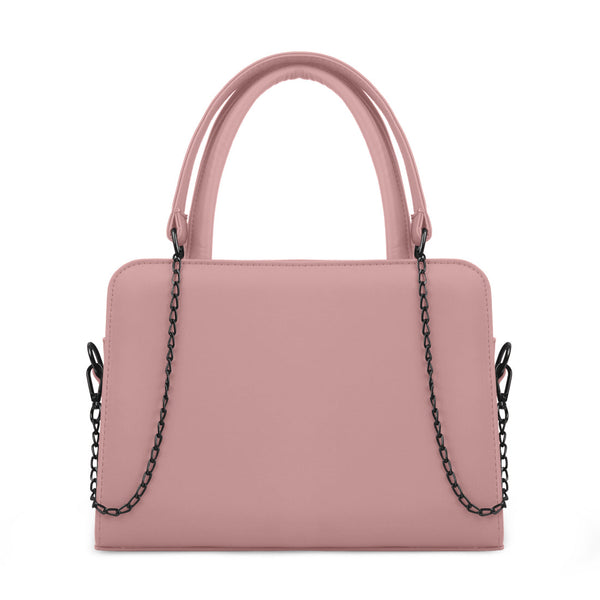 Rose Chain Accent Handbag
