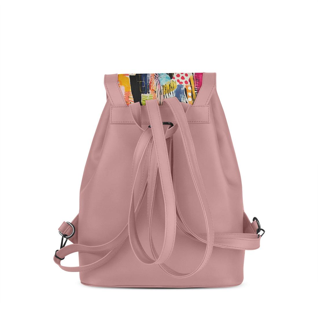 Rose City Serenade Backpack Abstract Artistry - CANVAEGYPT