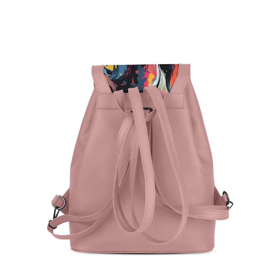 Rose City Serenade Backpack Ethereal Abstract - CANVAEGYPT