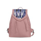 Rose City Serenade Backpack Lavender Brush Strokes - CANVAEGYPT