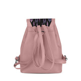 Rose City Serenade Backpack Lavender Leopard Print - CANVAEGYPT