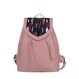 Rose City Serenade Backpack Psychedelic Peacock Tears - CANVAEGYPT