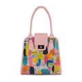 Rose Metropolitan Charm Bag Candy Brushstrokes