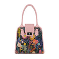 Rose Metropolitan Charm Bag Midnight Floralscape