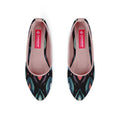 Rose Round Toe Shoe Aquatic