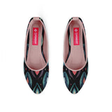Rose Round Toe Shoe Aquatic - CANVAEGYPT