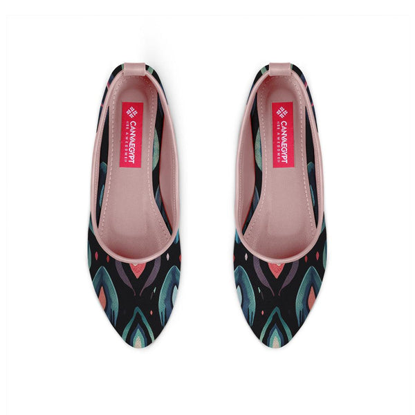 Rose Round Toe Shoe Aquatic - CANVAEGYPT