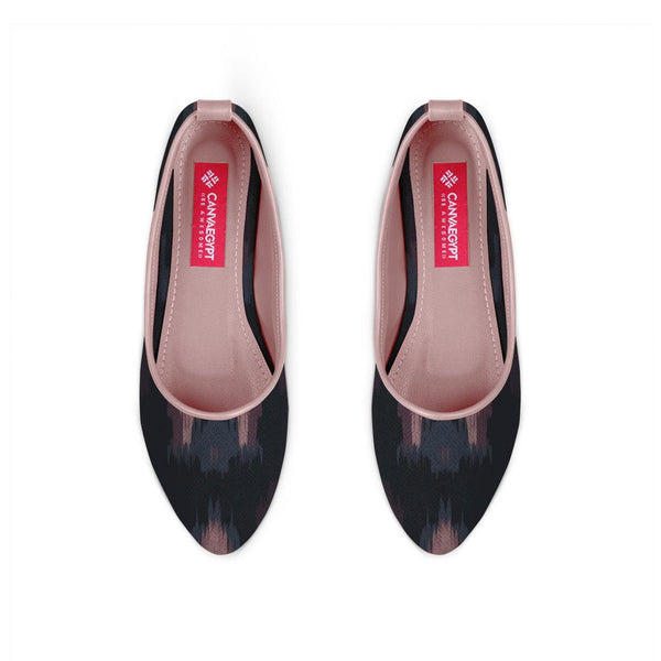 Rose Round Toe Shoe Blurred - CANVAEGYPT