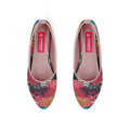 Rose Round Toe Shoe Brush