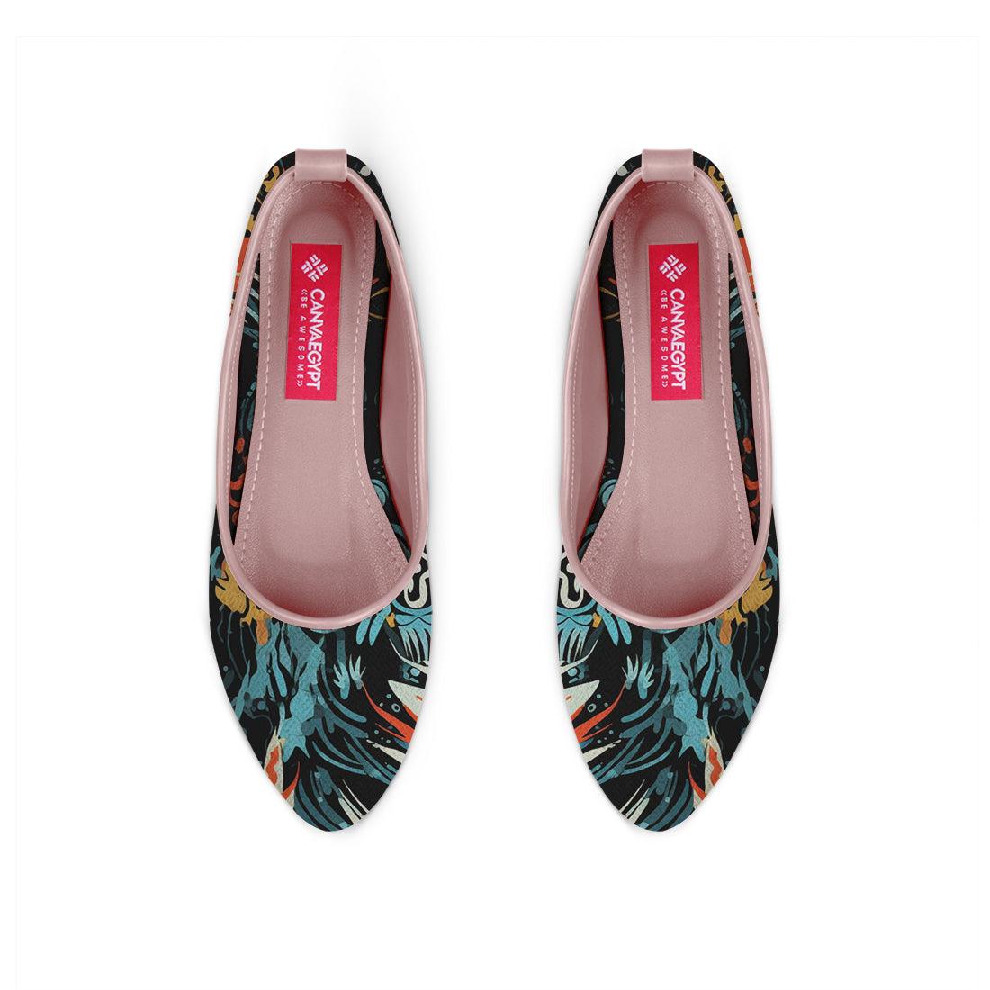 Rose Round Toe Shoe Chromatic - CANVAEGYPT