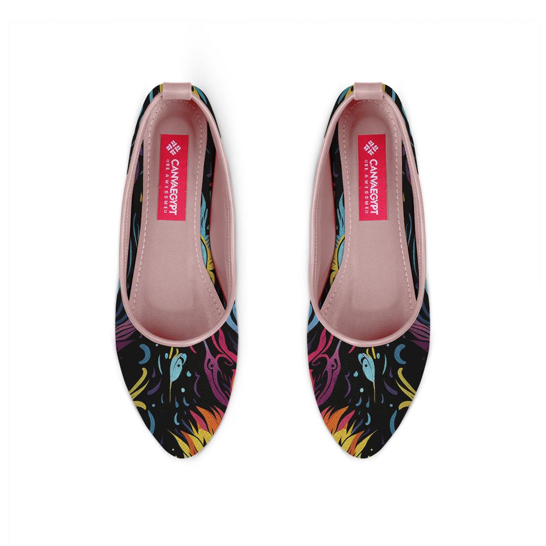 Rose Round Toe Shoe Dazzling - CANVAEGYPT