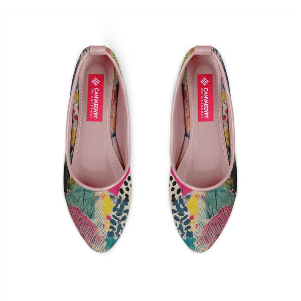 Rose Round Toe Shoe Dye - CANVAEGYPT