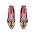 Rose Round Toe Shoe Flame