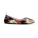 Rose Round Toe Shoe Flame - CANVAEGYPT