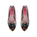 Rose Round Toe Shoe Flamy