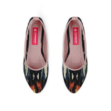 Rose Round Toe Shoe Flamy - CANVAEGYPT