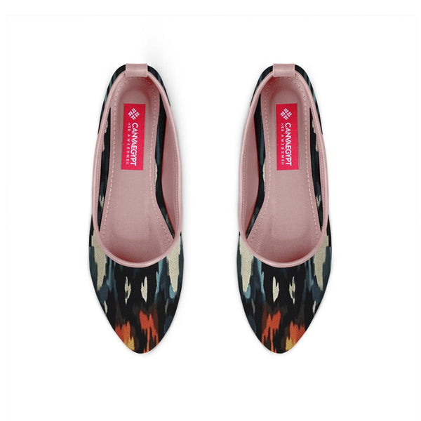 Rose Round Toe Shoe Flamy - CANVAEGYPT