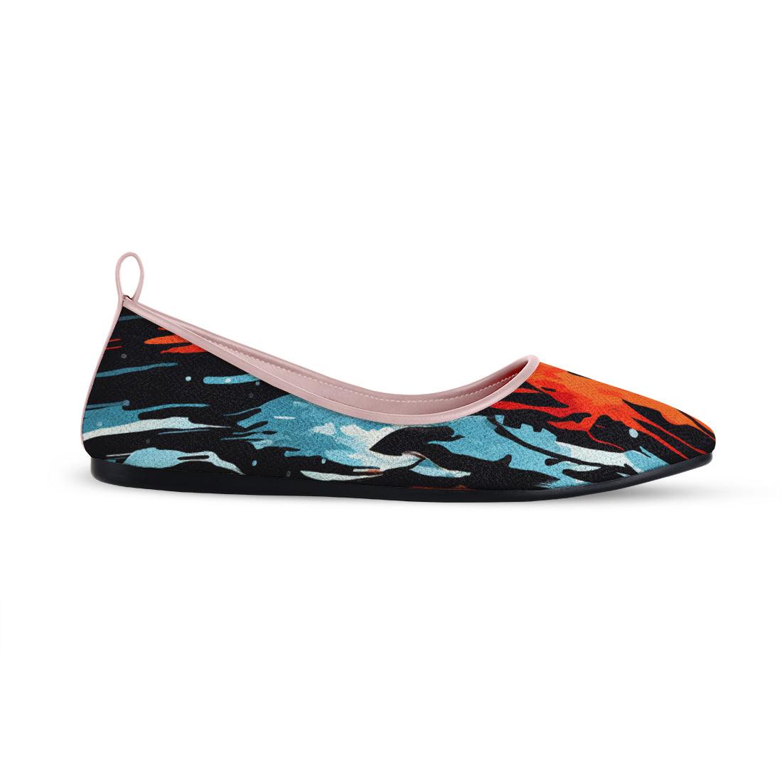 Rose Round Toe Shoe Flaring - CANVAEGYPT