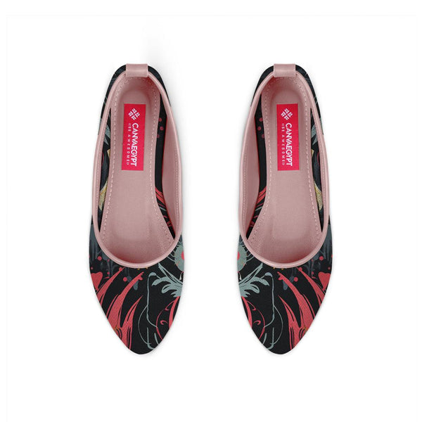 Rose Round Toe Shoe Flecks - CANVAEGYPT