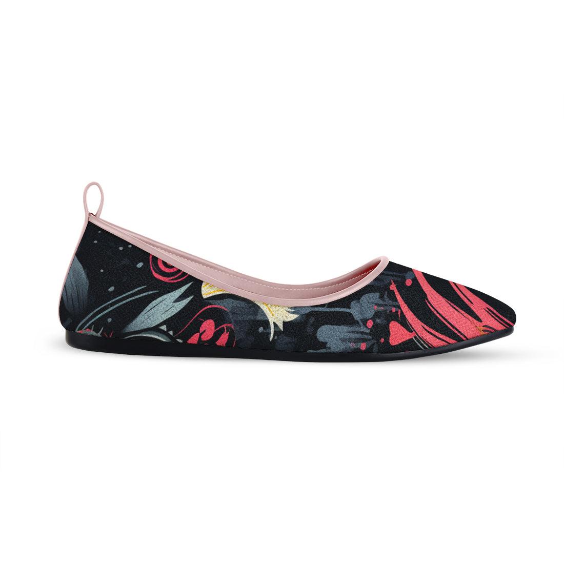 Rose Round Toe Shoe Flecks - CANVAEGYPT