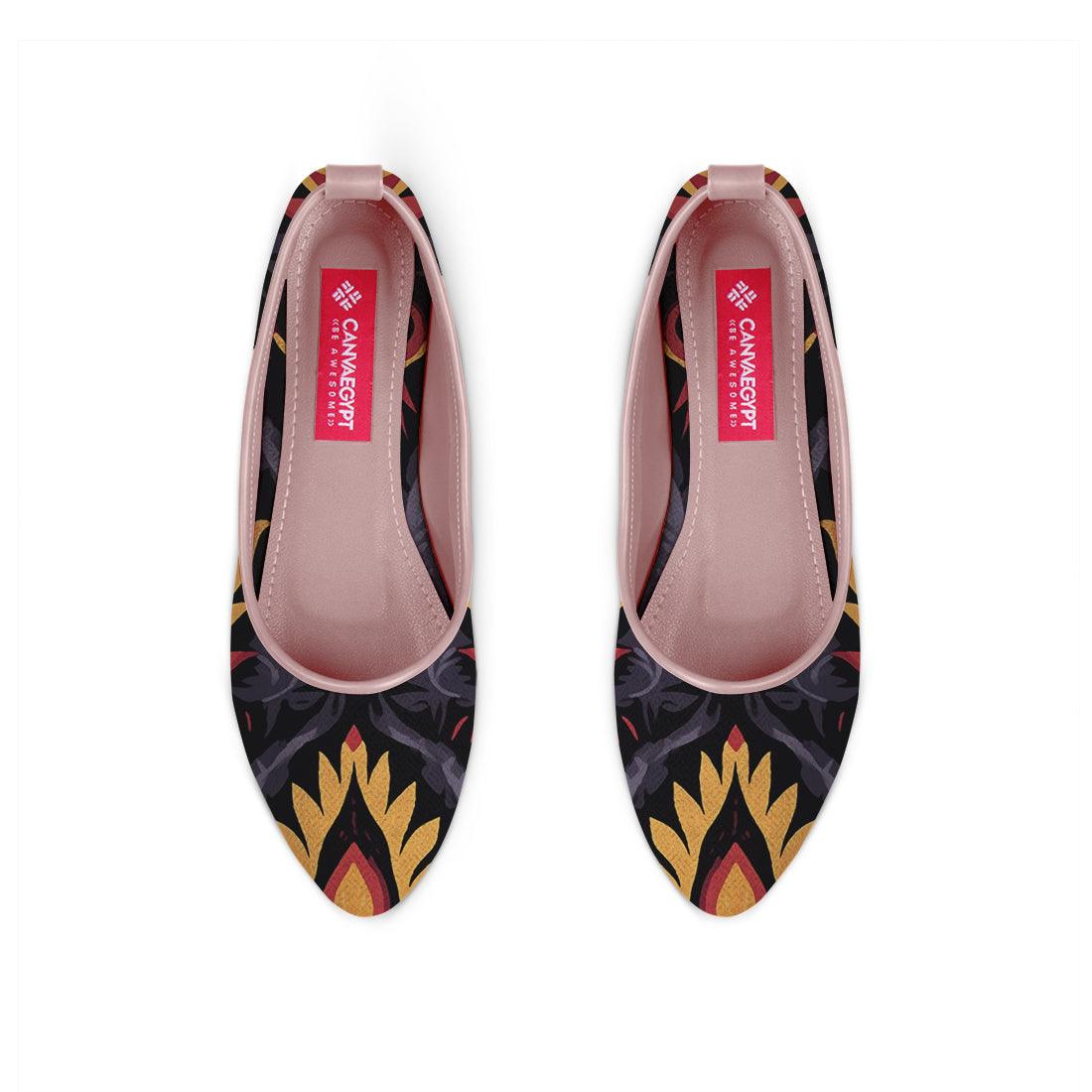 Rose Round Toe Shoe Infernal - CANVAEGYPT