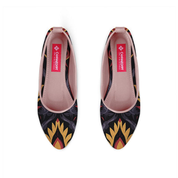 Rose Round Toe Shoe Infernal - CANVAEGYPT