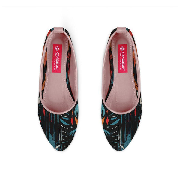 Rose Round Toe Shoe Marks - CANVAEGYPT